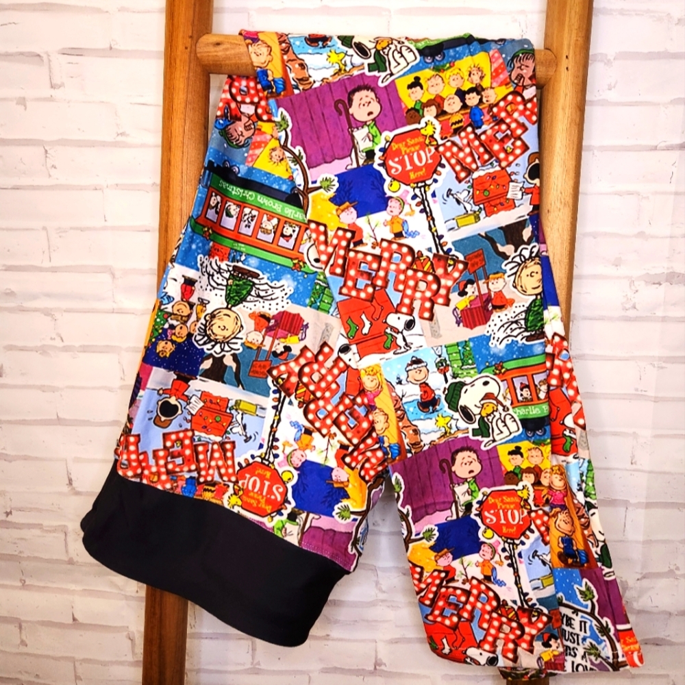 PEANUTS HOLIDAY leggings